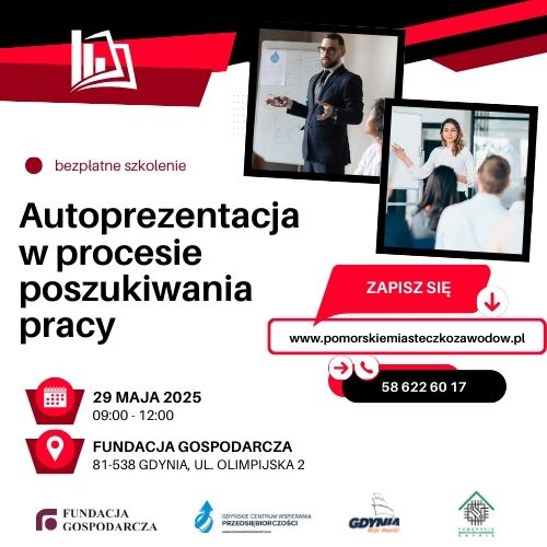 Szkolenie: Autoprezentacja w procesie poszukiwania pracy 29.05.2025