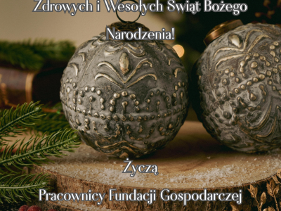 Zdrowych i Wesołych Świąt Bożego Narodzenia!